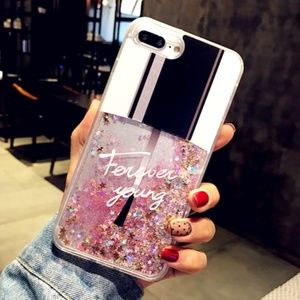 Hard Phone Case Liquide Glitter for iPhone